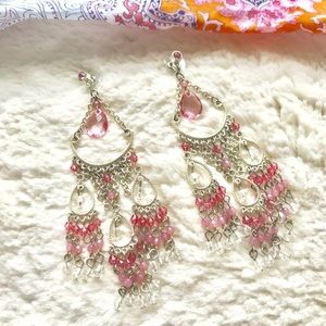 Swingy Boho chandelier earrings